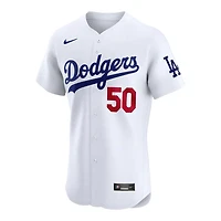Los Angeles Dodgers Mookie Betts White Home Nike Vapor Premier Elite Jersey
