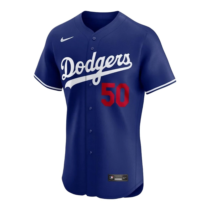 Los Angeles Dodgers Mookie Betts Royal Alternate Nike Vapor Premier Elite Jersey