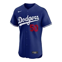Los Angeles Dodgers Mookie Betts Royal Alternate Nike Vapor Premier Elite Jersey