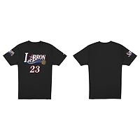 Philadelphia 76ers Black LeBron James Star New Era T-Shirt