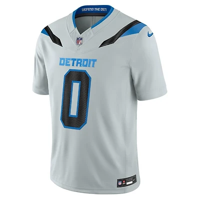 Detroit Lions Jahmyr Gibbs Silver Nike Rivalries Collection Stitched Limited Jersey