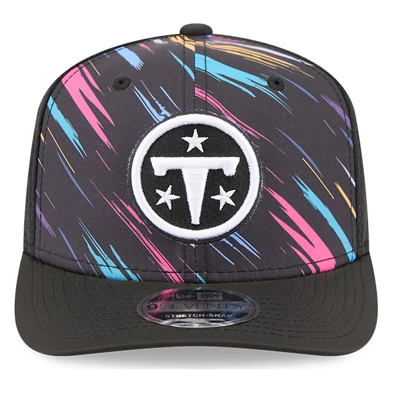Tennessee Titans Black 2026 Crucial Catch New Era 9SEVENTY Trucker Hat