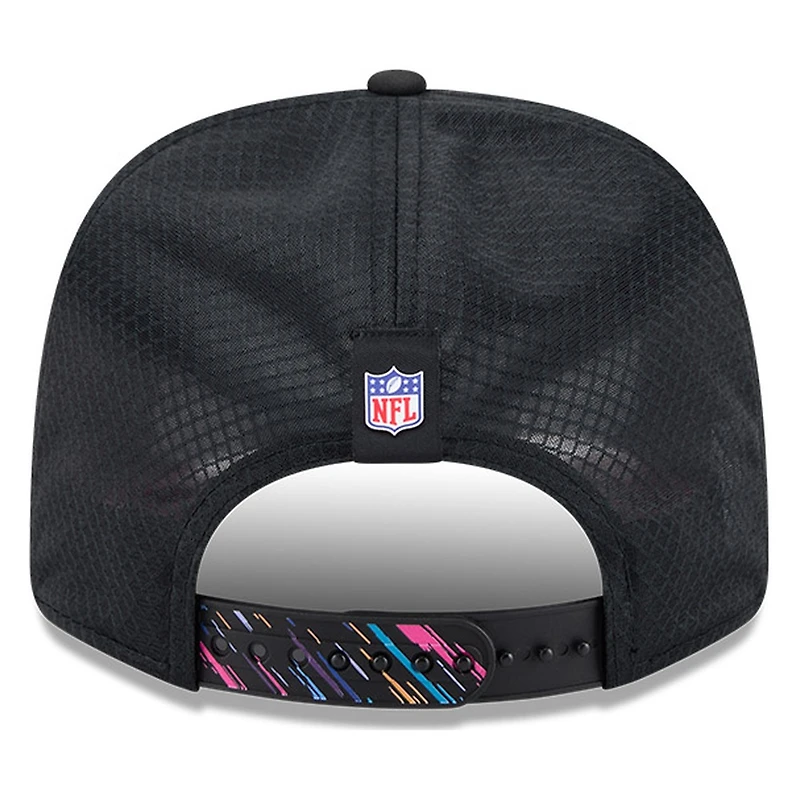 Tampa Bay Buccaneers Black 2026 Crucial Catch New Era 9SEVENTY Trucker Hat
