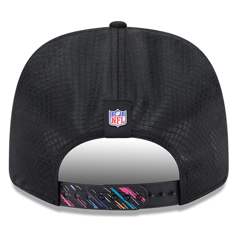 Pittsburgh Steelers Black 2026 Crucial Catch New Era 9SEVENTY Trucker Hat