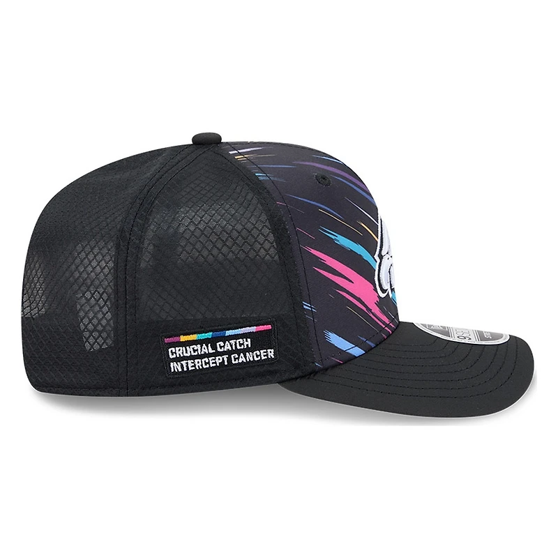 Philadelphia Eagles Black 2026 Crucial Catch New Era 9SEVENTY Trucker Hat