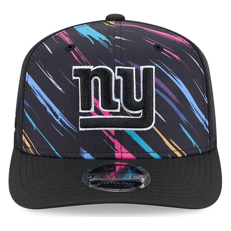 New York Giants Black 2026 Crucial Catch New Era 9SEVENTY Trucker Hat