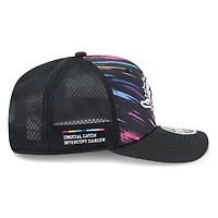 Miami Dolphins Black 2026 Crucial Catch New Era 9SEVENTY Trucker Hat