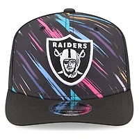 Las Vegas Raiders Black 2026 Crucial Catch New Era 9SEVENTY Trucker Hat