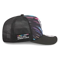 Las Vegas Raiders Black 2026 Crucial Catch New Era 9SEVENTY Trucker Hat