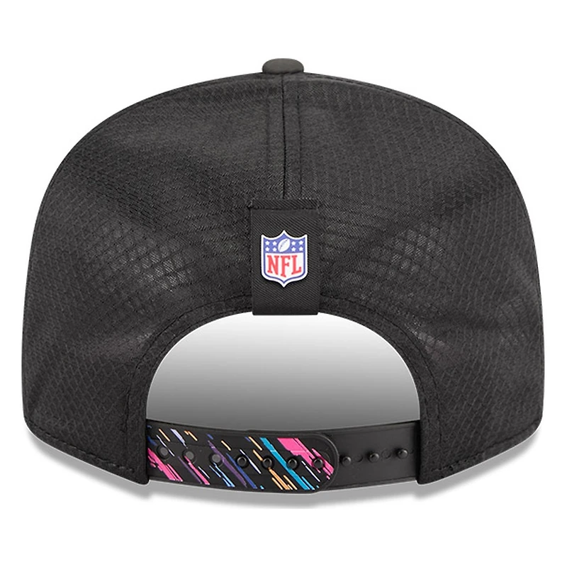Las Vegas Raiders Black 2026 Crucial Catch New Era 9SEVENTY Trucker Hat