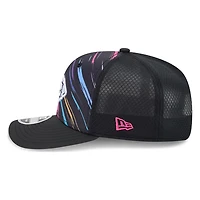 Kansas City Chiefs Black 2026 Crucial Catch New Era 9SEVENTY Trucker Hat