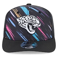 Jacksonville Jaguars Black 2026 Crucial Catch New Era 9SEVENTY Trucker Hat