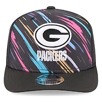 Green Bay Packers Black 2026 Crucial Catch New Era 9SEVENTY Trucker Hat