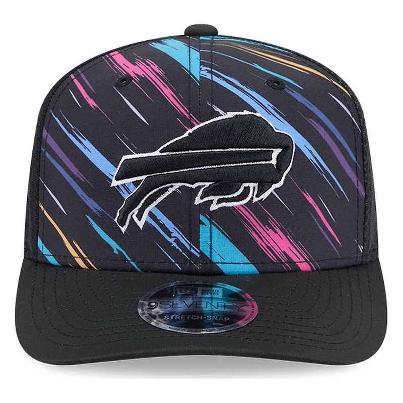 Buffalo Bills Black 2026 Crucial Catch New Era 9SEVENTY Trucker Hat