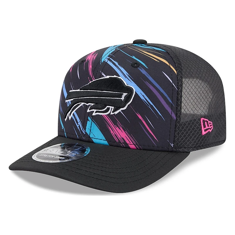 Buffalo Bills Black 2026 Crucial Catch New Era 9SEVENTY Trucker Hat