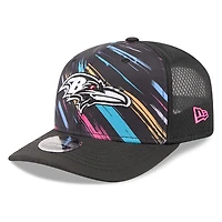 Baltimore Ravens Black 2026 Crucial Catch New Era 9SEVENTY Trucker Hat