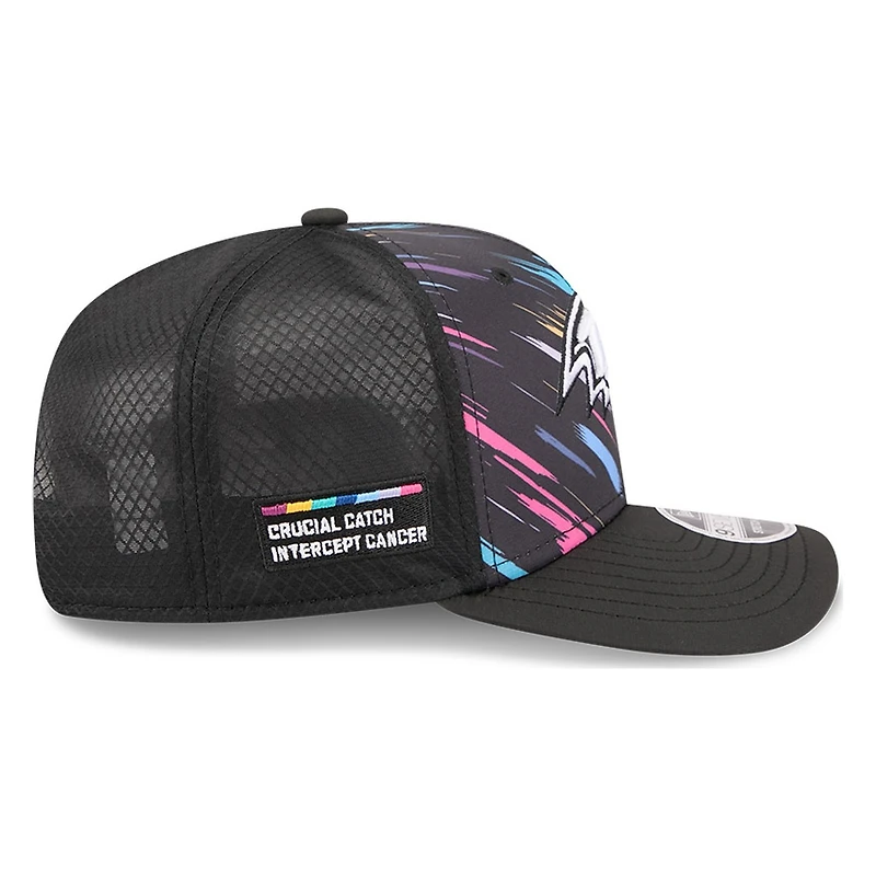 Baltimore Ravens Black 2026 Crucial Catch New Era 9SEVENTY Trucker Hat