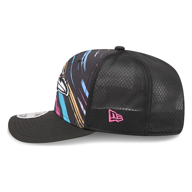 Baltimore Ravens Black 2026 Crucial Catch New Era 9SEVENTY Trucker Hat