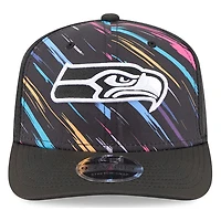 Seattle Seahawks Black 2026 Crucial Catch New Era 9SEVENTY Trucker Hat