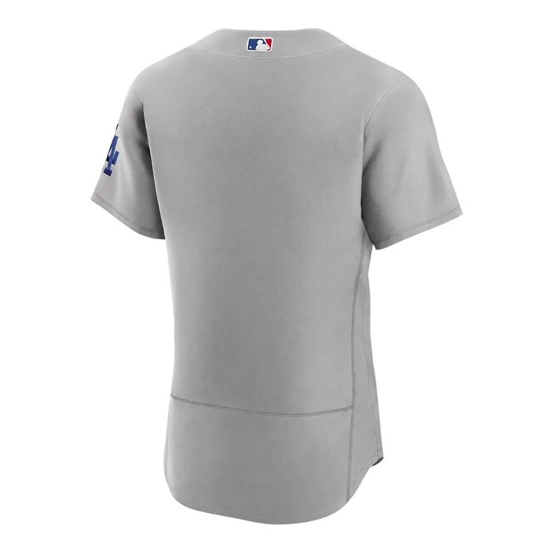 Los Angeles Dodgers Gray Road Alternate Authentic Nike Jersey