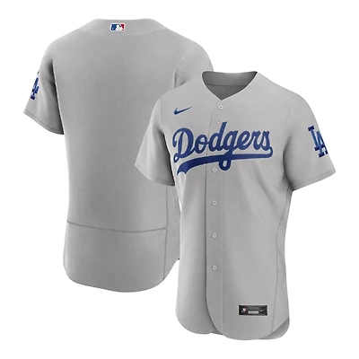 Los Angeles Dodgers Gray Road Alternate Authentic Nike Jersey