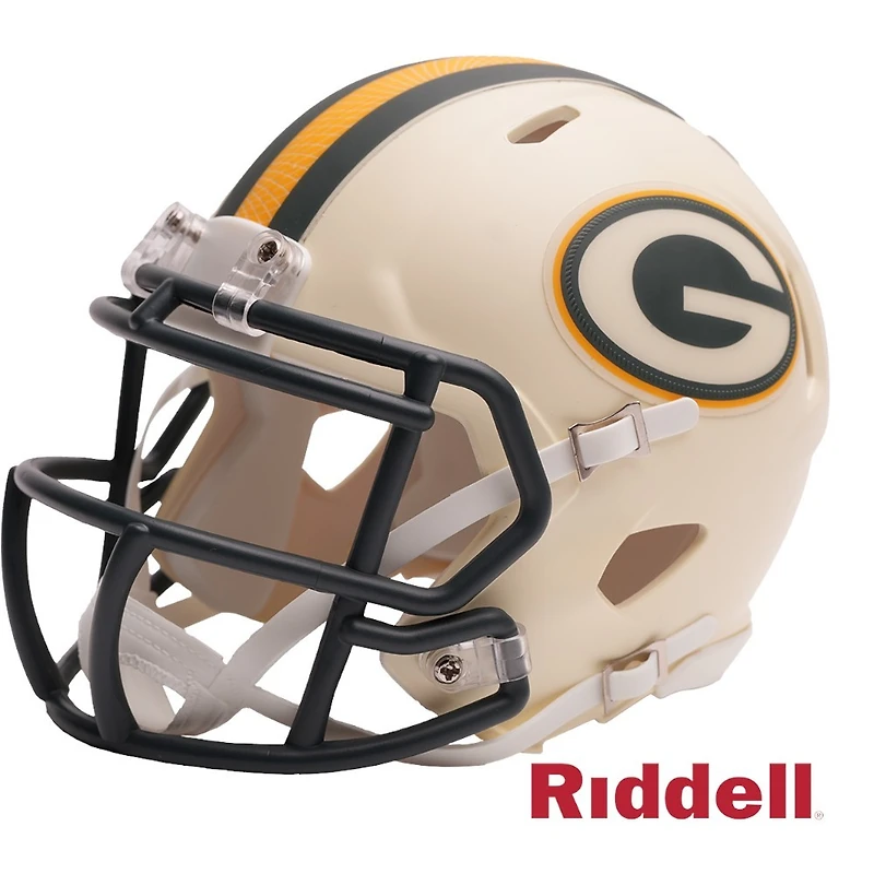 Green Bay Packers Riddell Rivalries On Field Alternate Mini Helmet