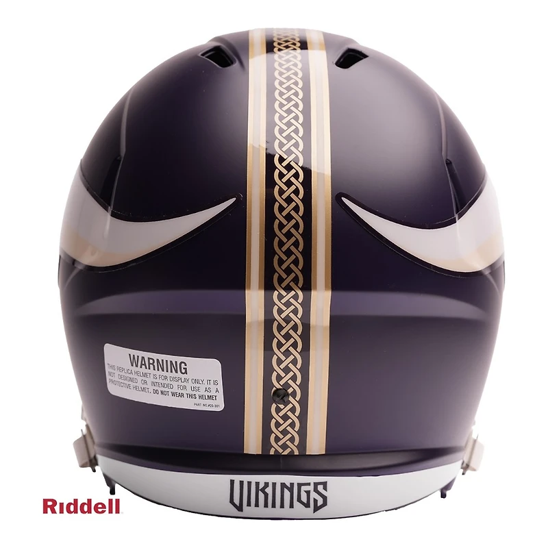Minnesota Vikings Riddell Rivalries On Field Alternate Replica Speed Helmet