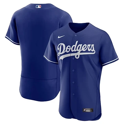 Los Angeles Dodgers Royal Alternate Blank Authentic Nike Jersey