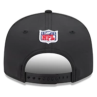 San Francisco 49ers Black Rivalries "Faithful" Script New Era 9FIFTY Snapback Hat