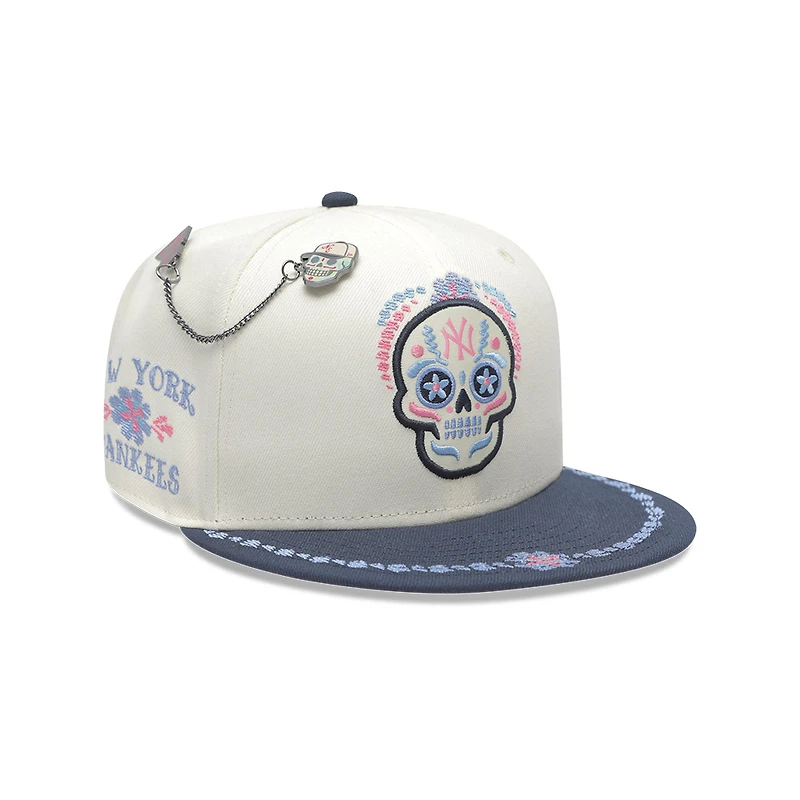 New York Yankees Chrome Day of the Dead Era 59FIFTY Fitted Hat