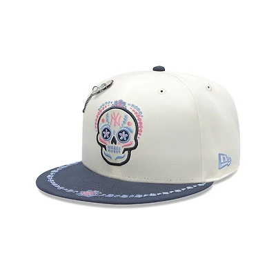 New York Yankees Chrome Day of the Dead Era 59FIFTY Fitted Hat