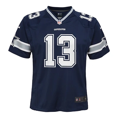 Youth Dallas Cowboys Caleb Downs Navy Nike Game Jersey