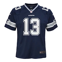 Youth Dallas Cowboys Caleb Downs Navy Nike Game Jersey