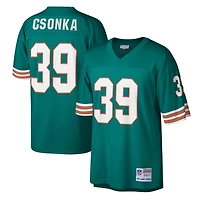Larry Csonka Miami Dolphins Mitchell & Ness Aqua Legacy Men's Jersey