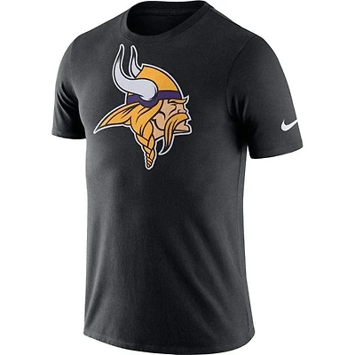 Minnesota Vikings Nike Men's Black Primary Logo Performance T-Shirt