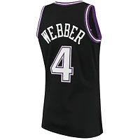 Sacramento Kings Chris Webber Mitchell & Ness Black 2000-01 Hardwood Classics Swingman Jersey