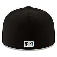 Miami Marlins Home New Era Authentic Collection 59FIFTY