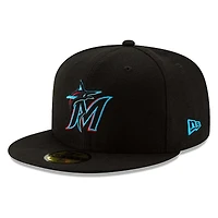 Miami Marlins Home New Era Authentic Collection 59FIFTY