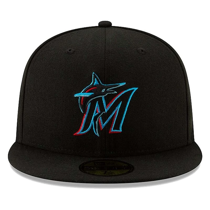 Miami Marlins Home New Era Authentic Collection 59FIFTY