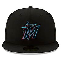 Miami Marlins Home New Era Authentic Collection 59FIFTY