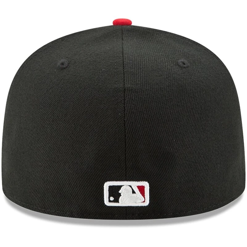 Cincinnati Reds New Era Alternate Authentic Collection Black And Red On-Field 59FIFTY Fitted Hat