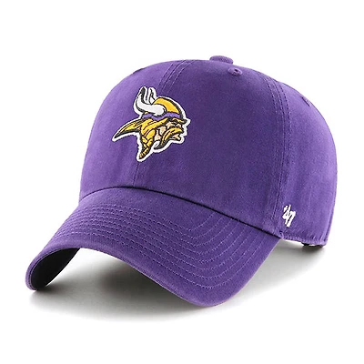 Minnesota Vikings Purple 47 Clean Up Adjustable Hat