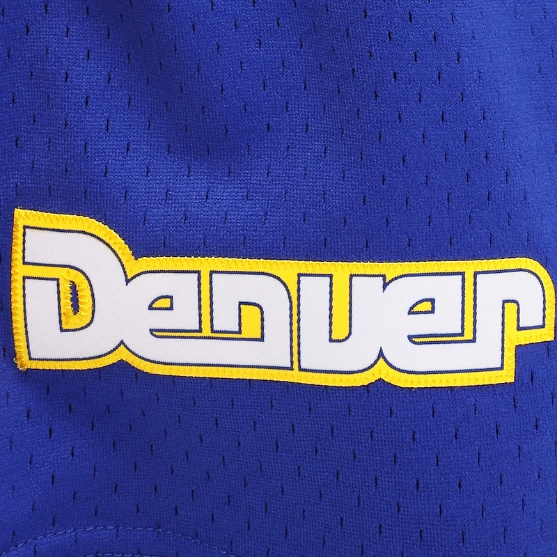 Denver Nuggets Mitchell & Ness Hardwood Classics Team Royal Blue 1991-92 Swingman Shorts