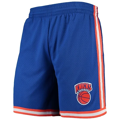 New York Knicks Mitchell & Ness Hardwood Classics Team Royal Blue 1991-92 Swingman Shorts