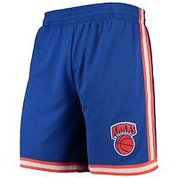 New York Knicks Mitchell & Ness Hardwood Classics Team Royal Blue 1991-92 Swingman Shorts