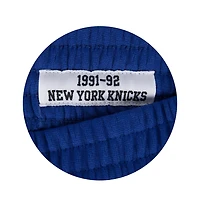 New York Knicks Mitchell & Ness Hardwood Classics Team Royal Blue 1991-92 Swingman Shorts