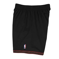 Philadelphia 76ers Mitchell & Ness 2000-01 Hardwood Classics Team Black Swingman Shorts