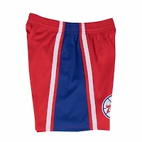 Philadelphia 76ers Mitchell & Ness Hardwood Classics Team Red - Swingman Shorts