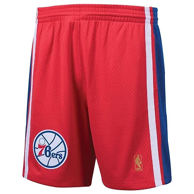 Philadelphia 76ers Mitchell & Ness Hardwood Classics Team Red - Swingman Shorts