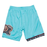 Vancouver Grizzlies Mitchell & Ness Hardwood Classics Team Teal 1996-97 Swingman Shorts